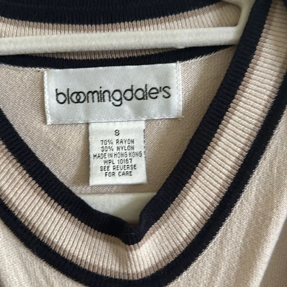 Bloomingdale’s cardigan and tank set